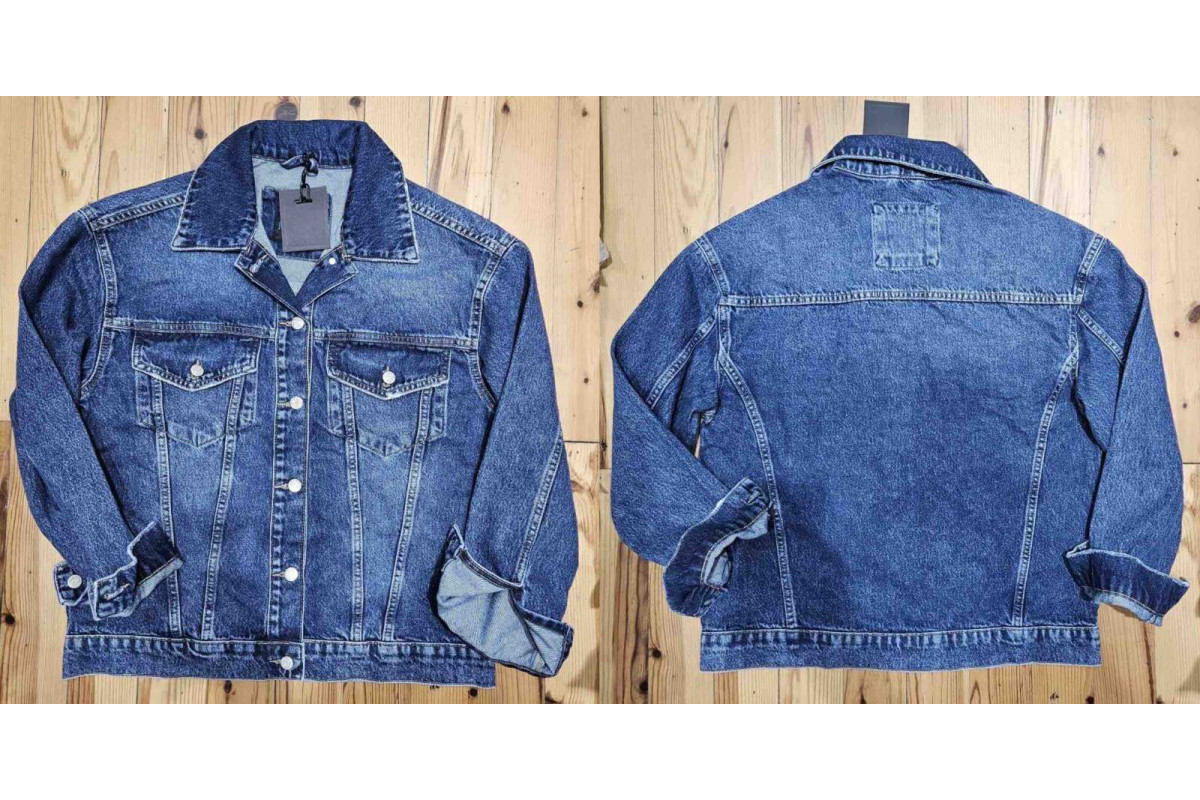 Фото Куртка женская CRACPOT JEANS 6318 OVERSIZE from official site OSKAR™