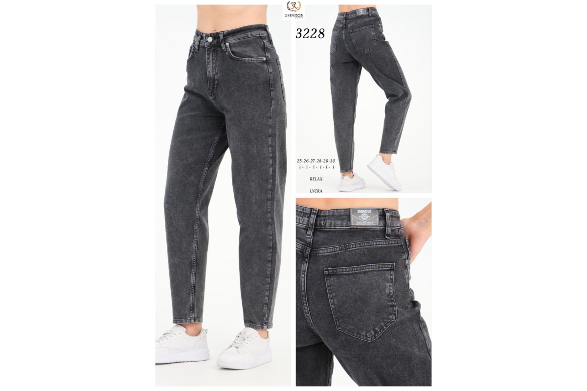 Фото Джинси жіночі SHEROCCO JEANS 3228 RELAX MOM from official site OSKAR™