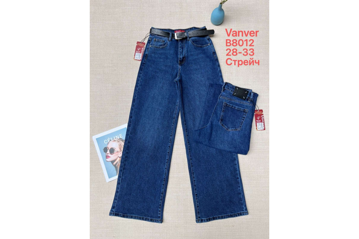 Фото Джинси жіночі VANVER JEANS 8012 WIDE LEG from official site OSKAR™