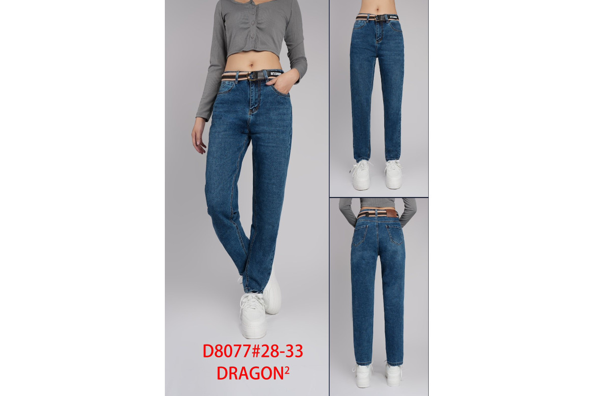 Фото Джинси жіночі DRAGON JEANS 8077 MOM from official site OSKAR™