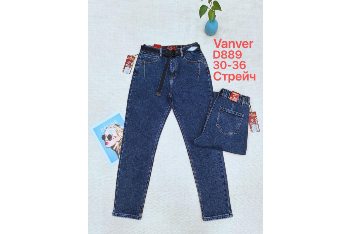 Фото Джинси жіночі VANVER JEANS 889 МОМ from official site OSKAR™