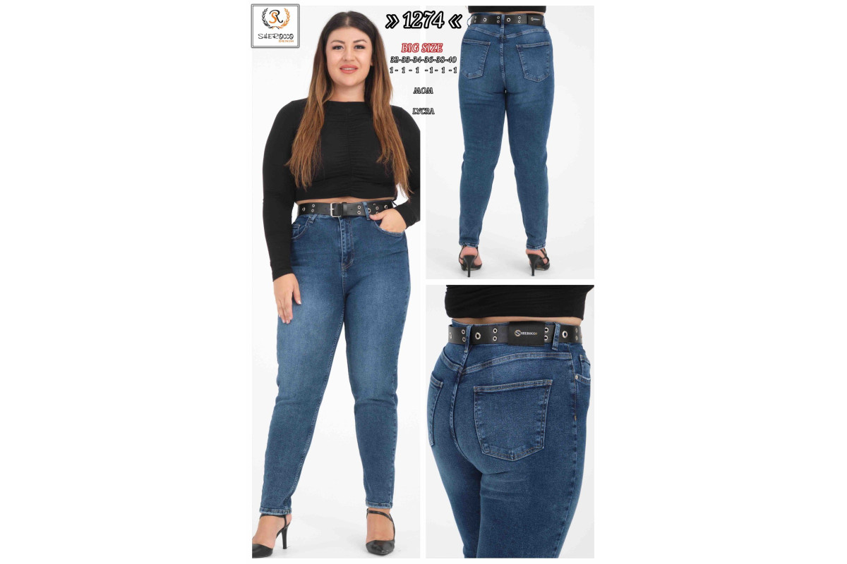 Фото Джинси жіночі SHEROCCO JEANS 1274 MOM from official site OSKAR™