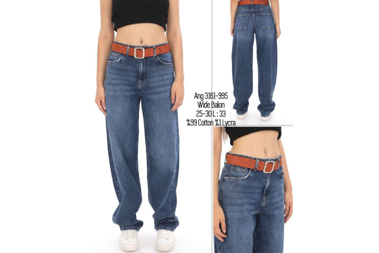 Джинсы женские ANGELINA MARA JEANS 3161 SKATER