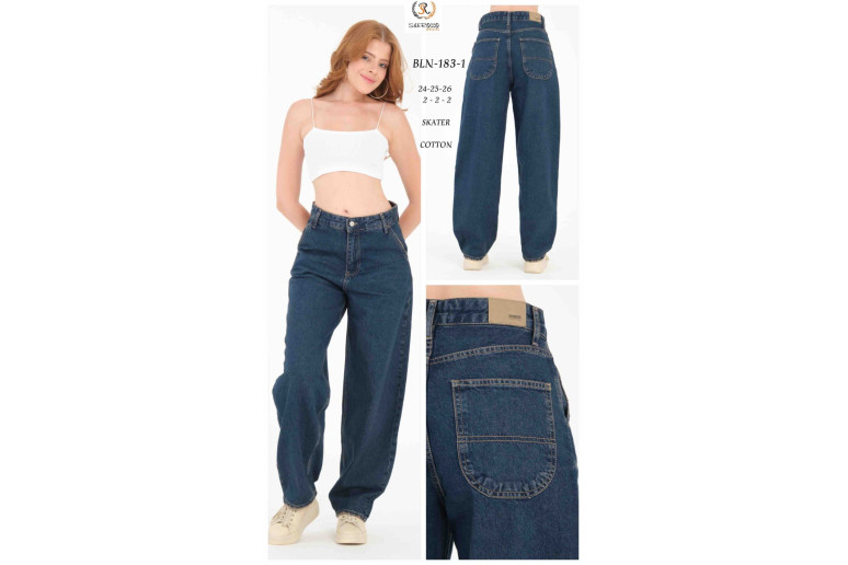 Джинси жіночі SHEROCCO JEANS 183-1 SKATER