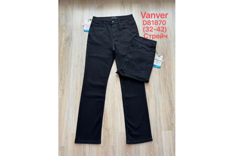 Джинсы женские VANVER JEANS 81870 CLASSIC