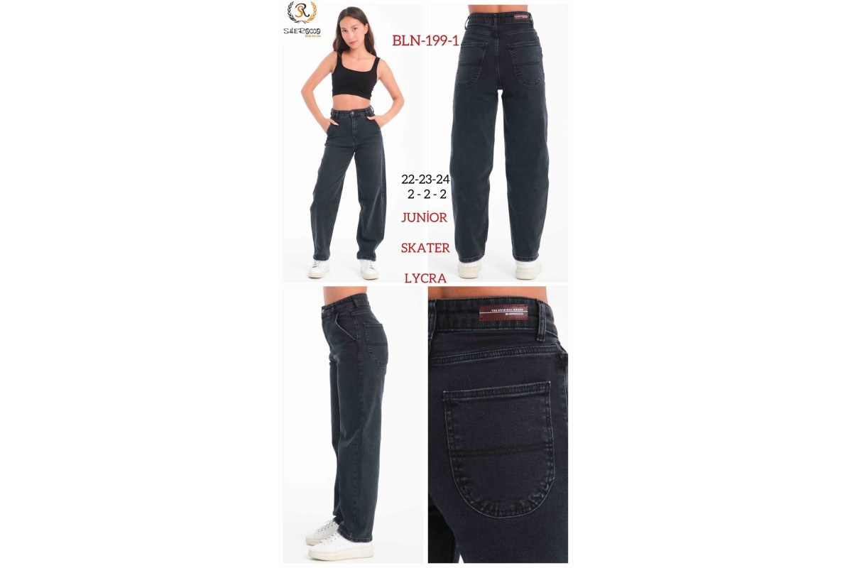 Фото Джинси жіночі SHEROCCO JEANS 199-1 SKATER from official site OSKAR™