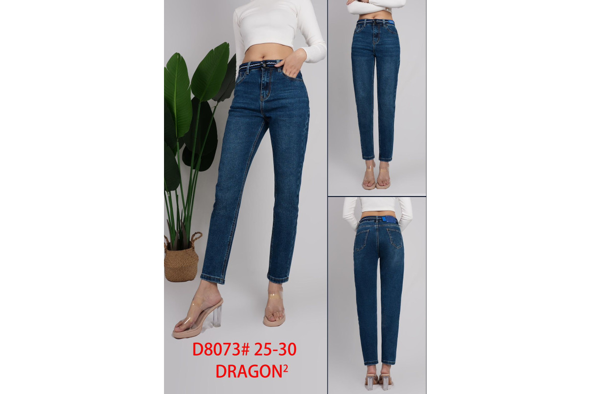 Фото Джинсы женские DRAGON JEANS 8073 MOM from official site OSKAR™