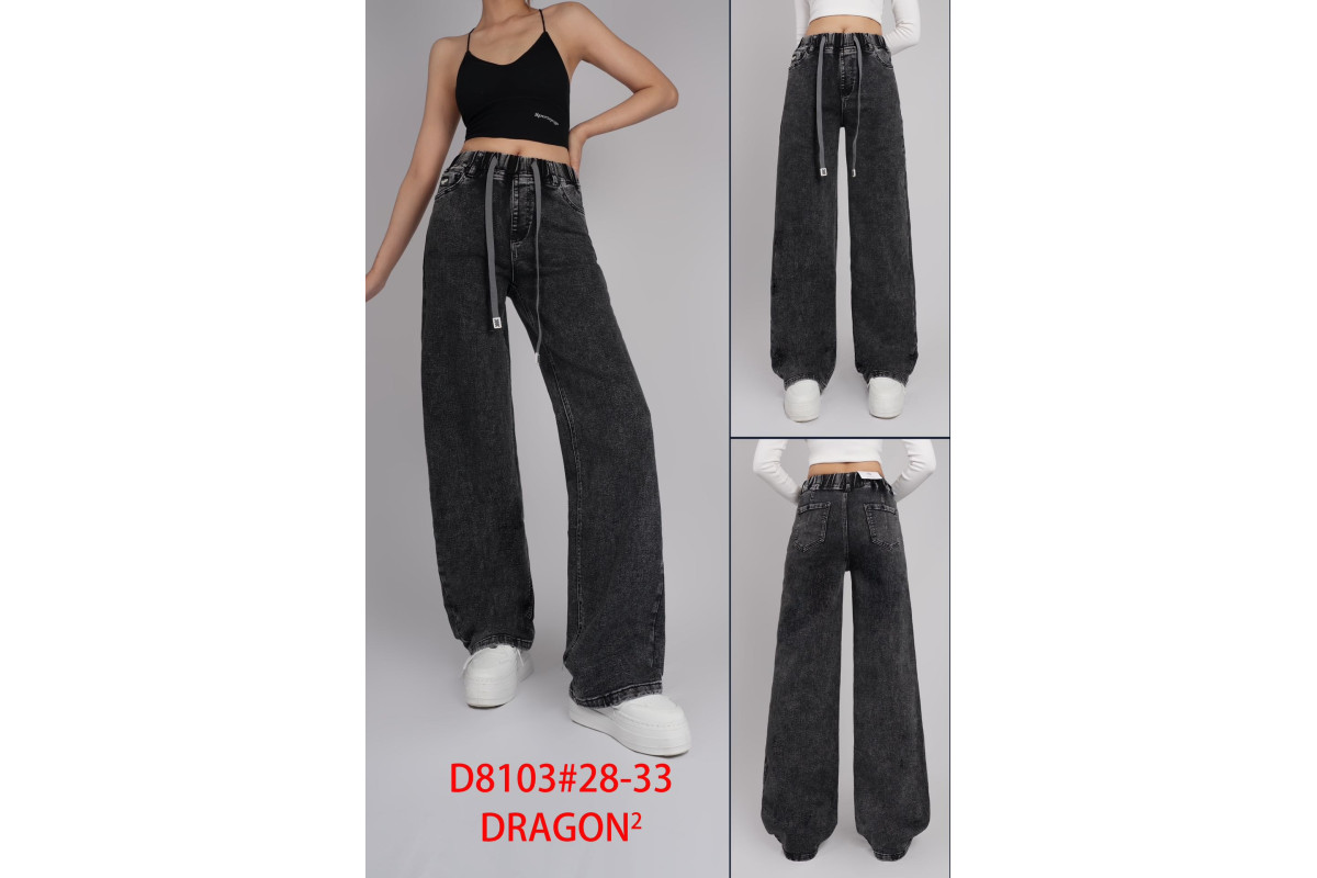 Фото Джинси жіночі DRAGON JEANS 8103 WIDE LEG from official site OSKAR™