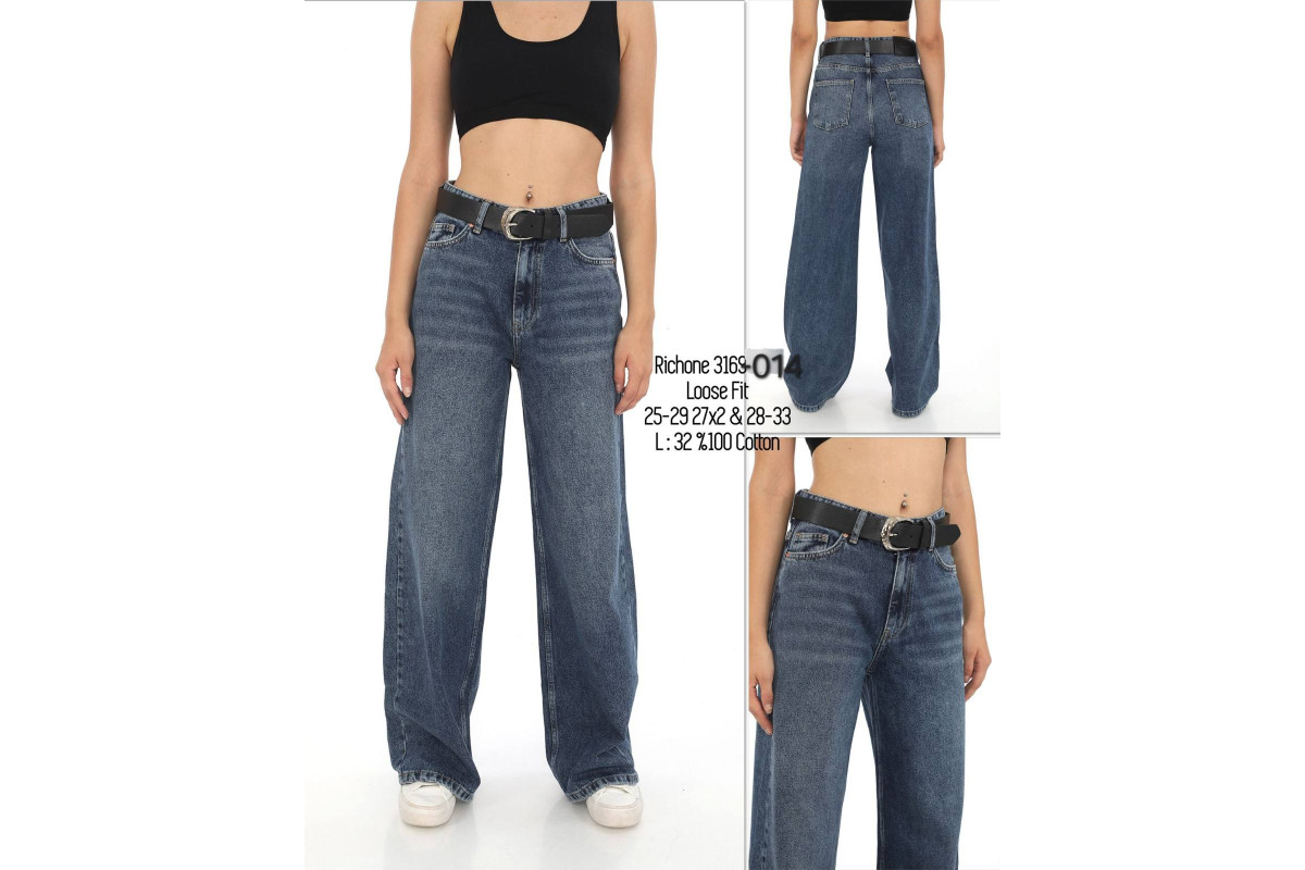 Фото Джинси жіночі JONH RICHONE JEANS 3169-014 LOOSE FIT from official site OSKAR™