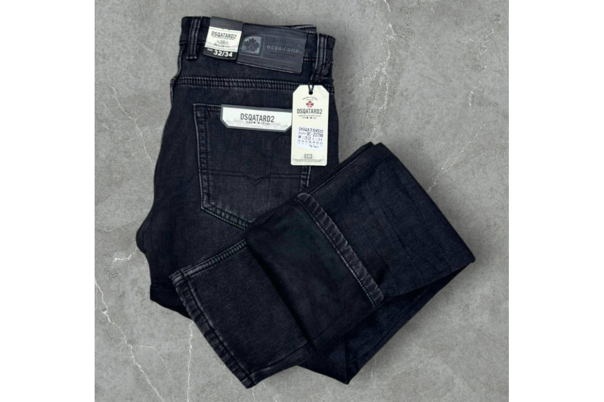 Фото Джинсы мужские DSQATARD JEANS 2279 Classic на флисе from official site OSKAR™