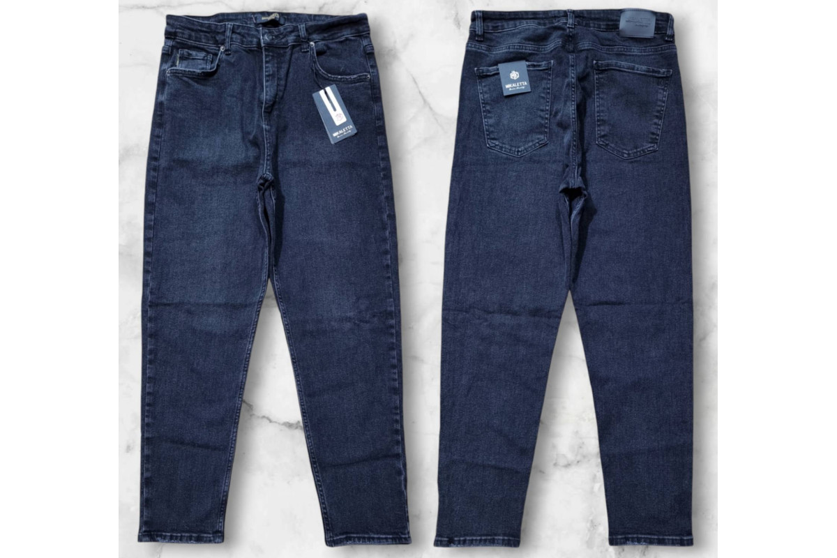 Фото Джинсы женские MIKALETTA JEANS 13105 МОМ GRAFIT from official site OSKAR™