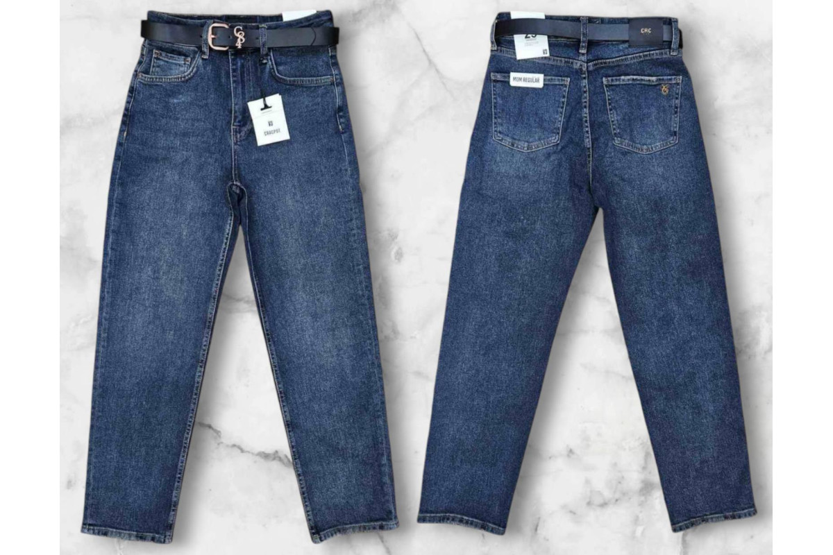 Фото Джинсы женские CRACPOT JEANS 1549 MOM REGULAR from official site OSKAR™