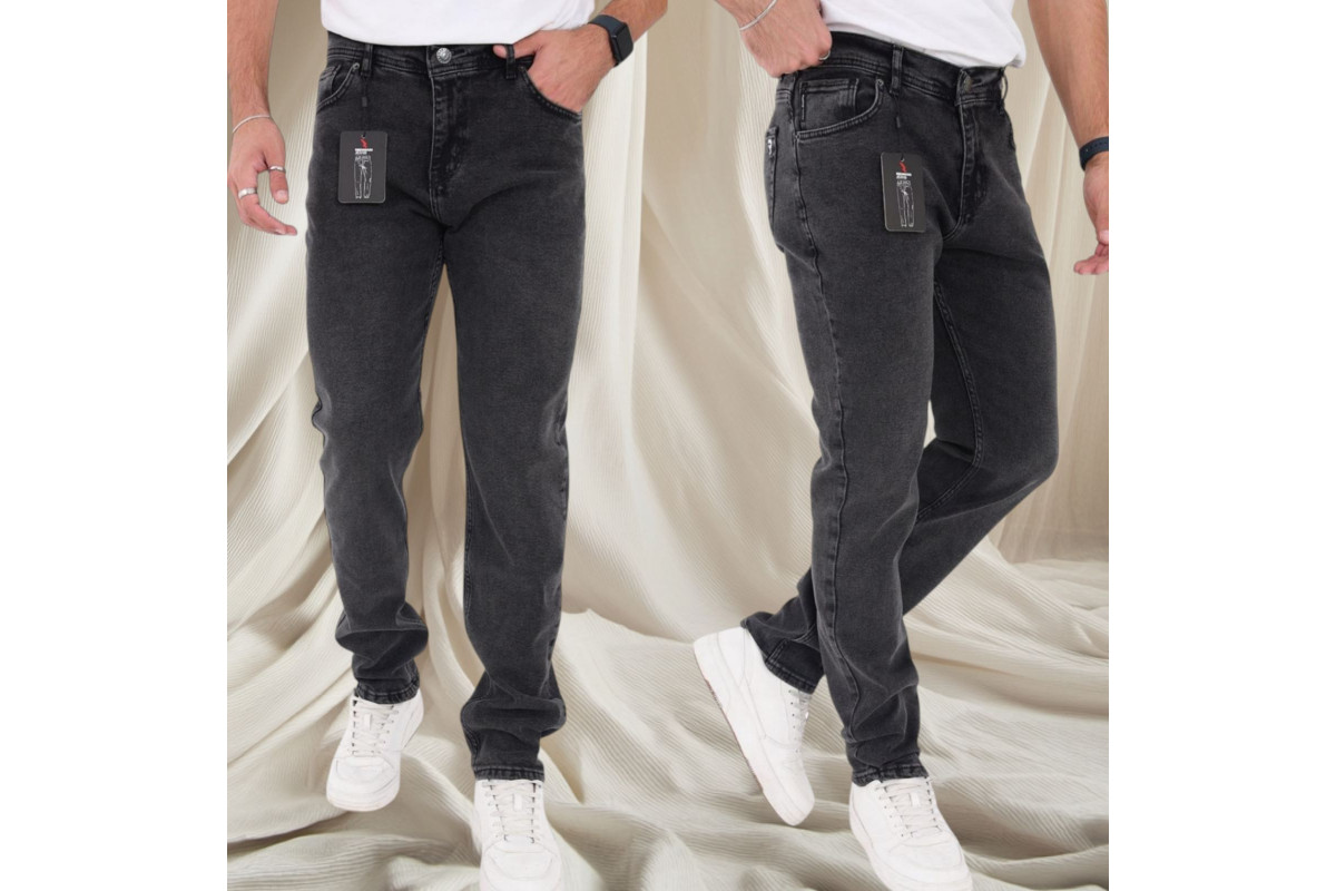 Фото Джинсы мужские 6644 REDMAN JEANS REGULAR ГРАФИТ from official site OSKAR™