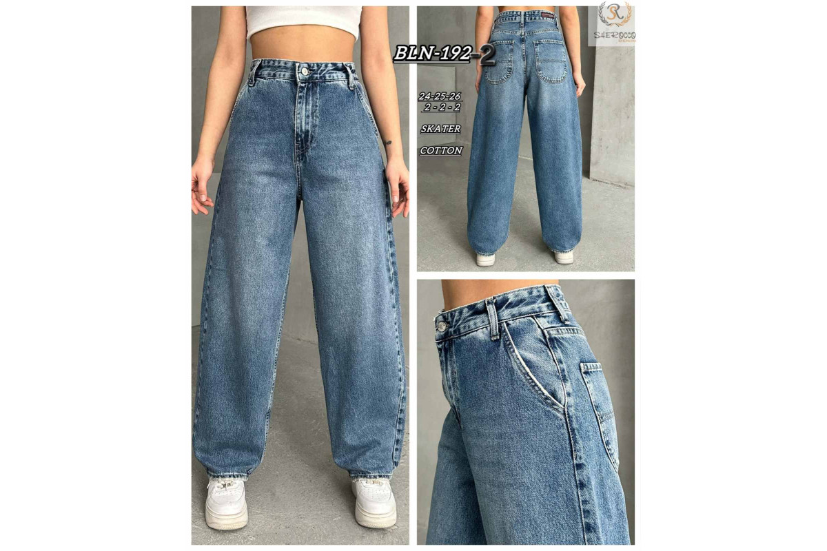 Фото Джинси жіночі SHEROCCO JEANS 192-2 SKATER from official site OSKAR™