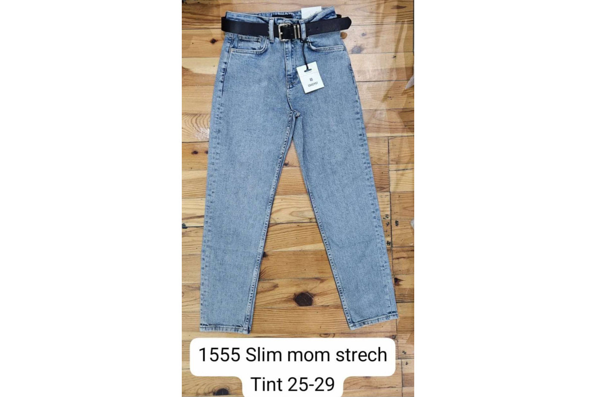Фото Джинси жіночі CRACPOT JEANS 1555 SLIM МОМ from official site OSKAR™