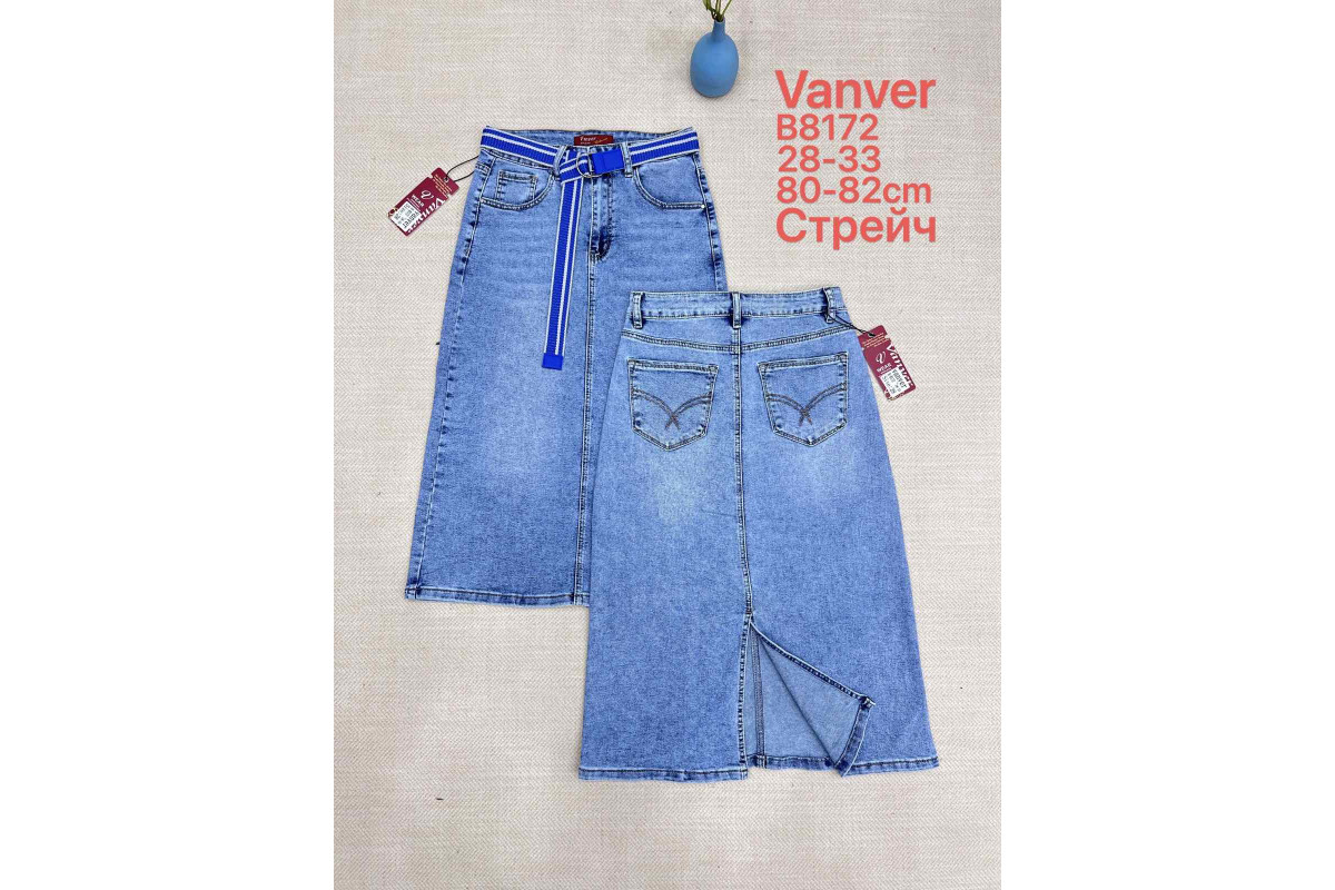 Фото Юбка женская 8172 VANVER JEANS from official site OSKAR™
