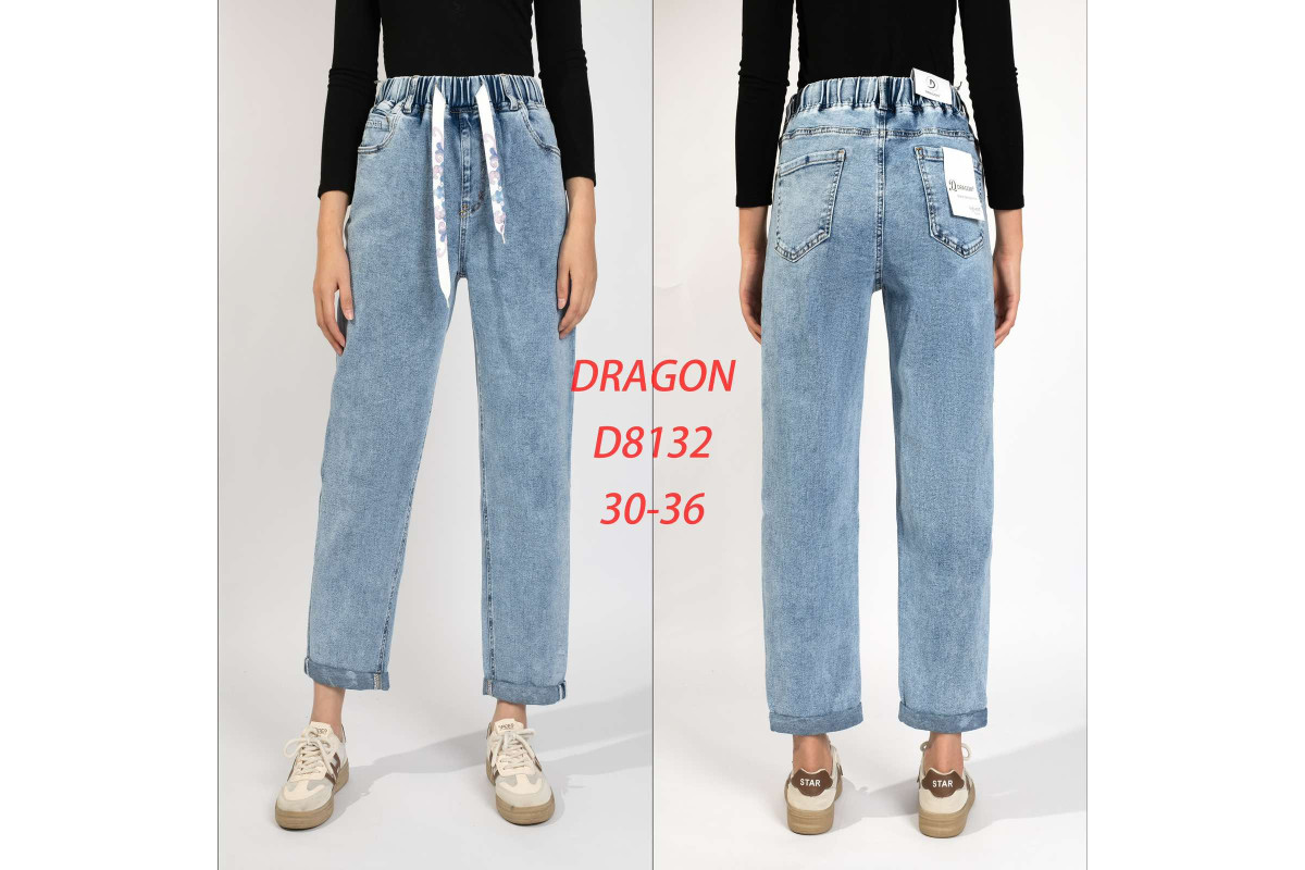 Фото Джинси жіночі DRAGON JEANS 8132 МОМ from official site OSKAR™