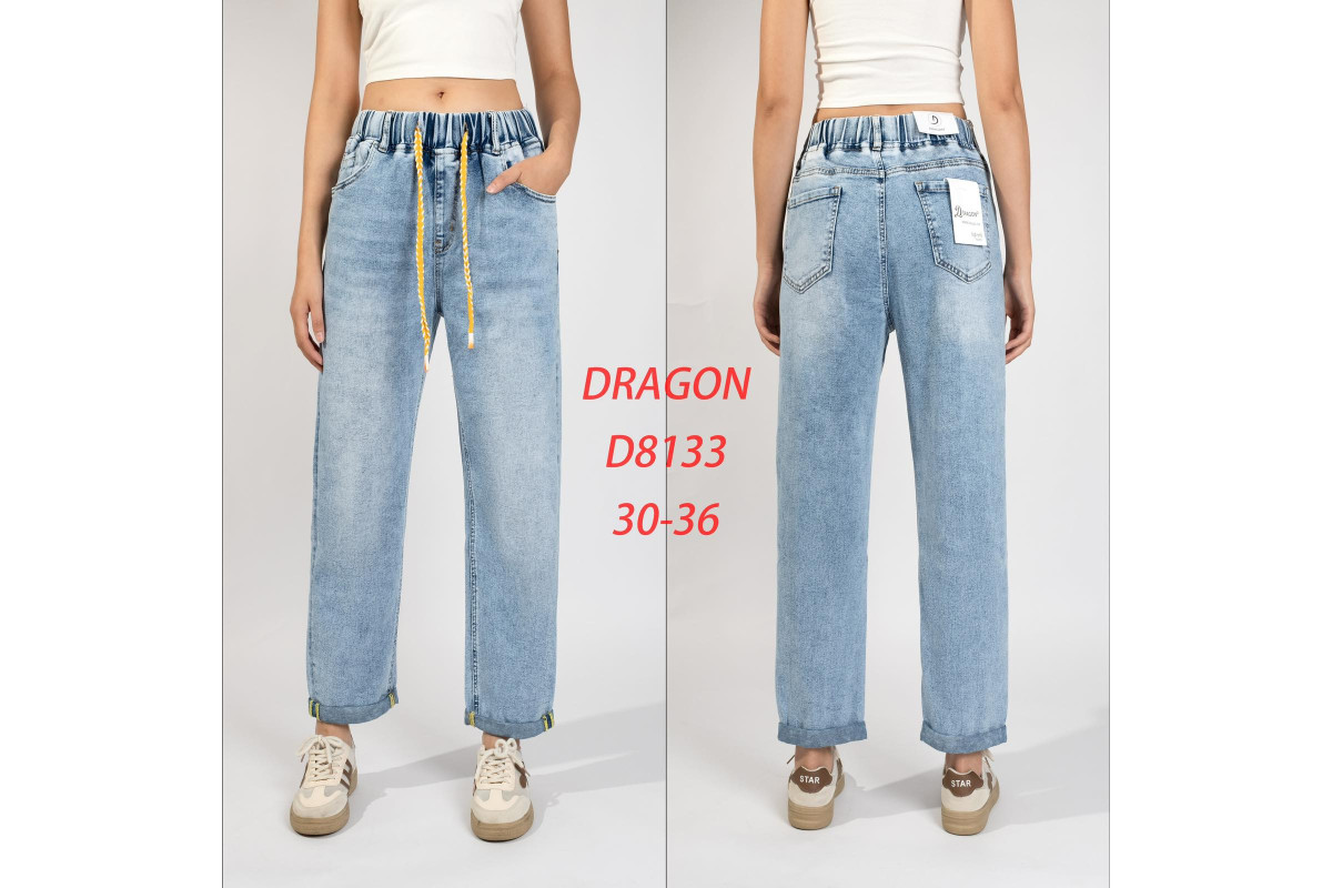 Фото Джинси жіночі DRAGON JEANS 8133 МОМ from official site OSKAR™