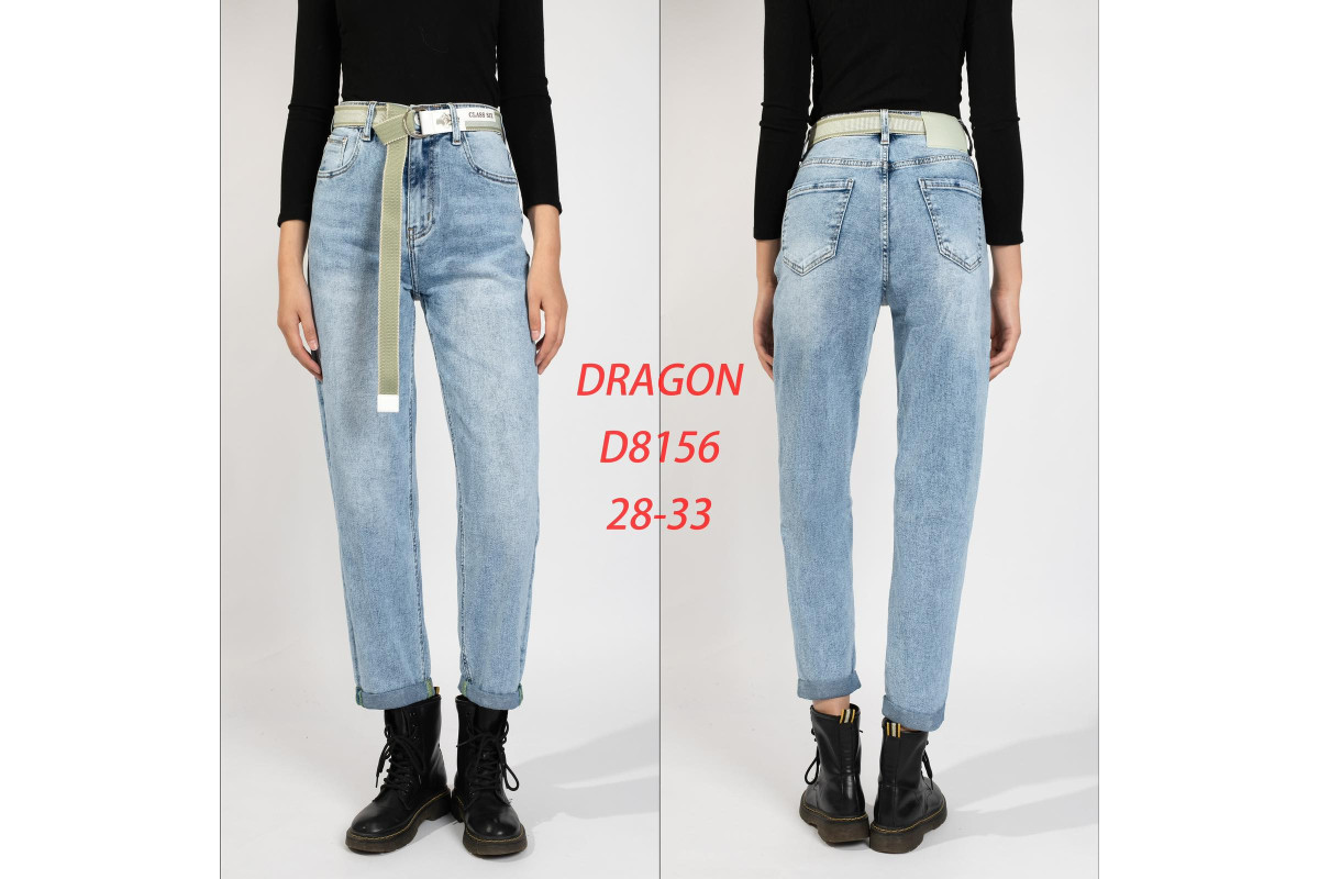 Фото Джинси жіночі DRAGON JEANS 8156 MOM from official site OSKAR™
