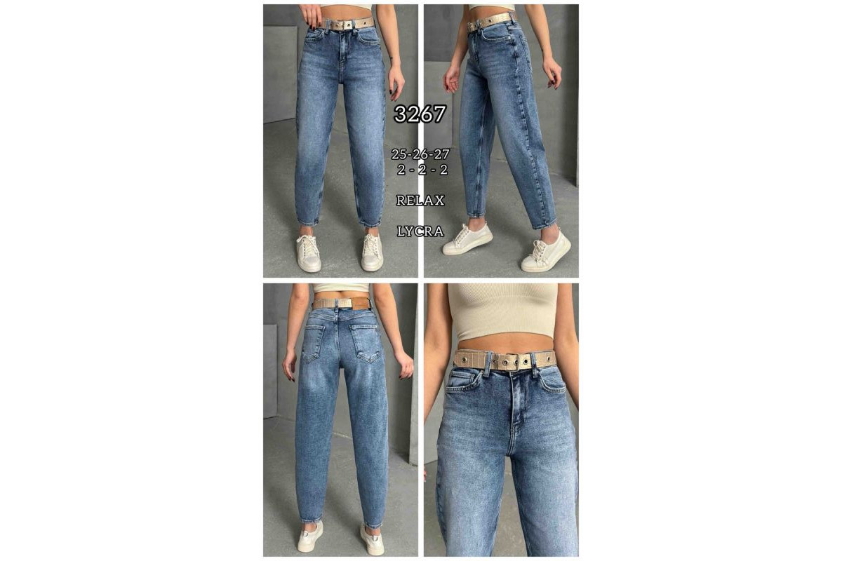 Фото Джинси жіночі SHEROCCO JEANS 3267 RELAX MOM from official site OSKAR™