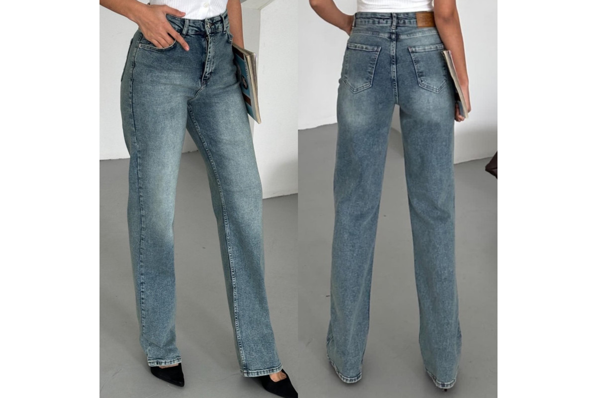 Фото Джинси жіночі DEKPLOY JEANS 504 WIDE LEG from official site OSKAR™