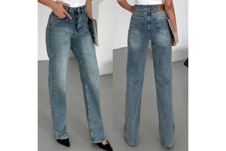 Джинсы женские DEKPLOY JEANS 504 WIDE LEG