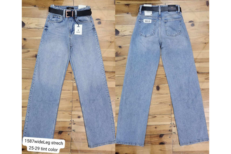 Джинсы женские CRACPOT JEANS 1587 WIDE LEG