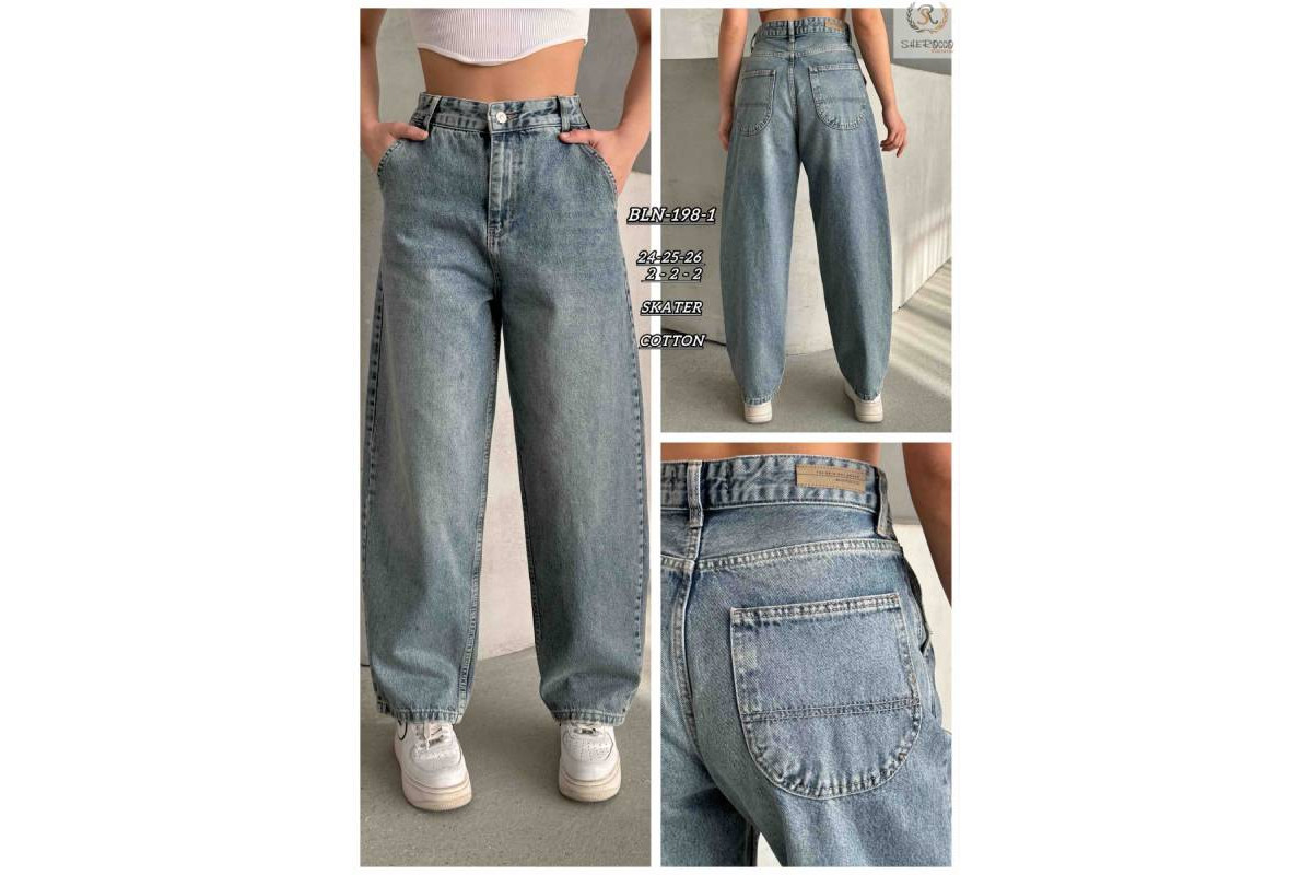Фото Джинси жіночі SHEROCCO JEANS 198-1 SKATER from official site OSKAR™