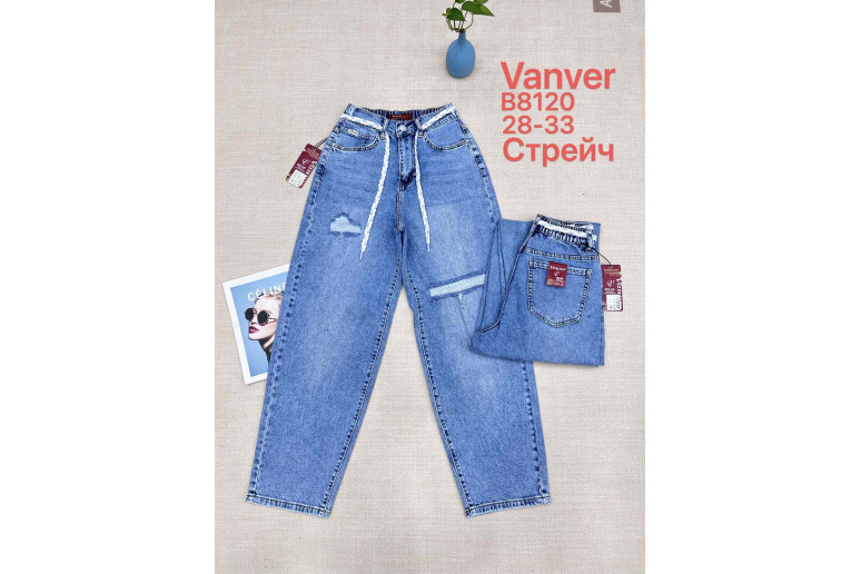 Джинси жіночі VANVER JEANS 8120 SKATER