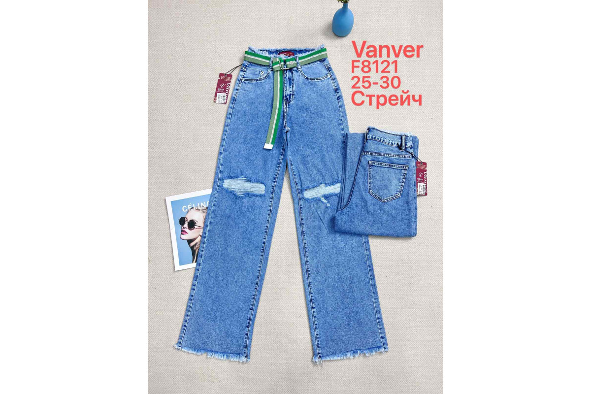 Фото Джинси жіночі VANVER JEANS 8121 WIDE LEG from official site OSKAR™
