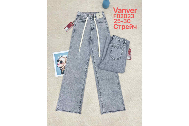 Джинси жіночі VANVER JEANS 82023 WIDE LEG
