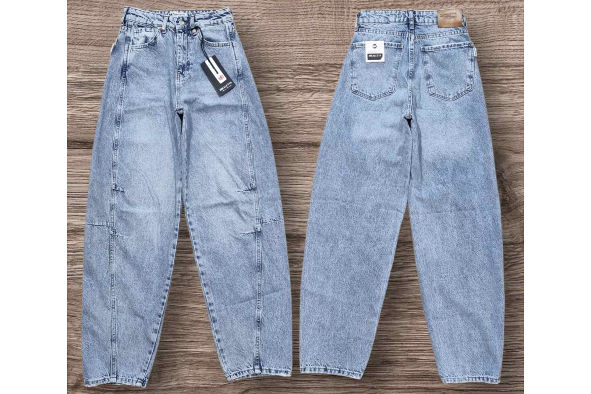 Фото Джинсы женские MIKALETTA JEANS 9715 BAGGY from official site OSKAR™