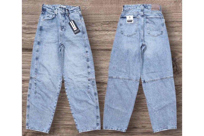 Джинсы женские MIKALETTA JEANS 9716 BAGGY
