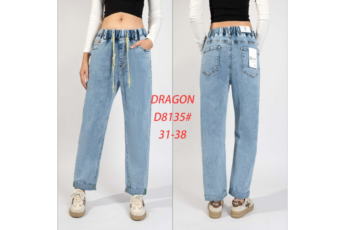 Фото Джинси жіночі DRAGON JEANS 8135 МОМ from official site OSKAR™