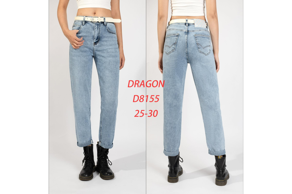 Фото Джинси жіночі DRAGON JEANS 8155 МОМ from official site OSKAR™