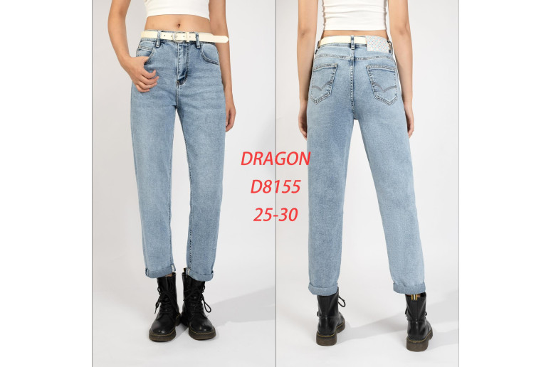 Джинсы женские DRAGON JEANS 8155 МОМ