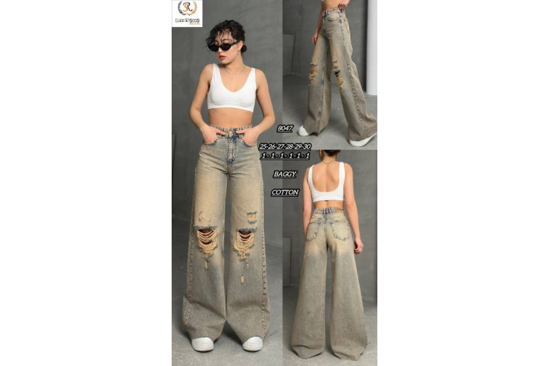Джинси жіночі G'SHE SHEROCCO JEANS 8047 BAGGY