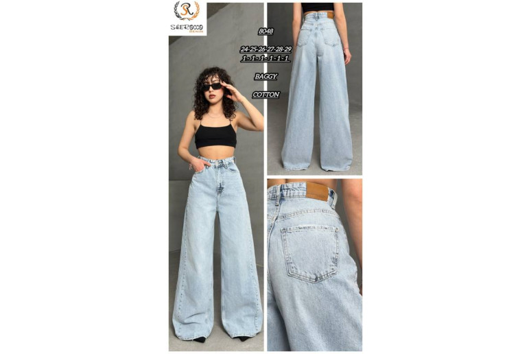 Джинси жіночі G'SHE SHEROCCO JEANS 8048 BAGGY