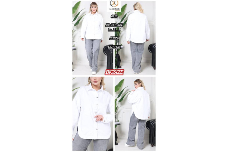 Сорочка жіноча SHEROCCO JEANS 6118