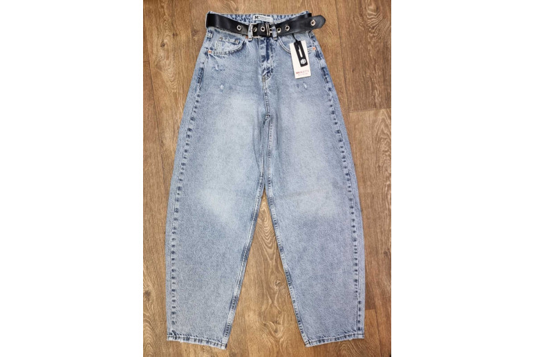 Джинсы женские MIKALETTA JEANS 9717 BAGGY