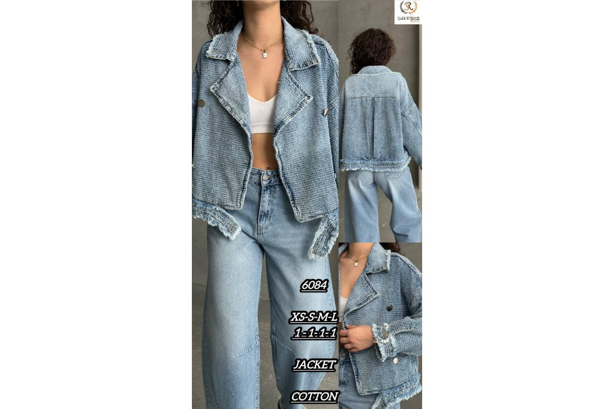 Фото Жакет косуха женская SHEROCCO JEANS 6084 from official site OSKAR™