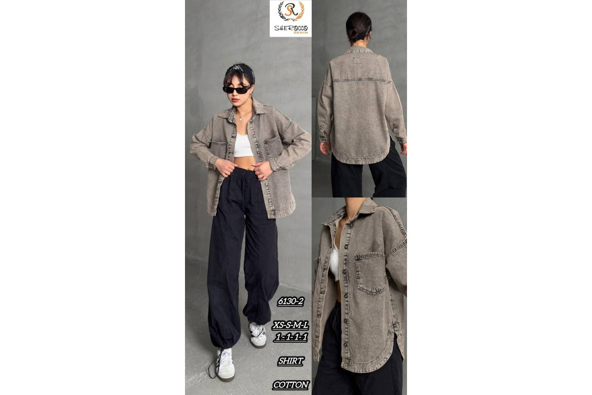 Фото Рубашка женская SHEROCCO JEANS 6130-2 from official site OSKAR™