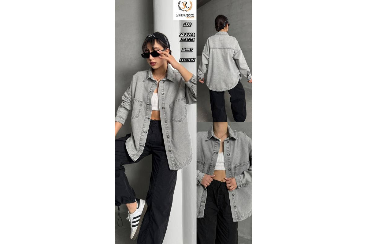 Фото Рубашка женская SHEROCCO JEANS 6130 from official site OSKAR™