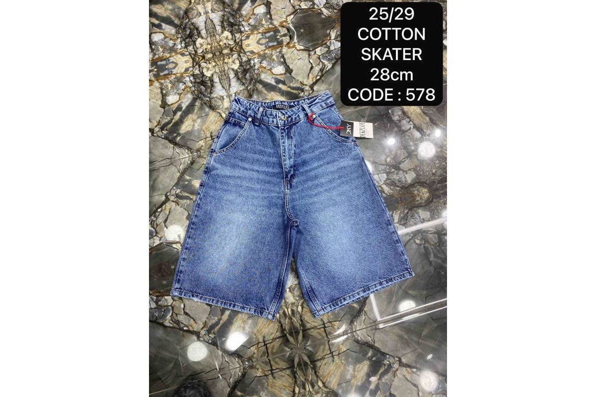 Фото Шорти жіночі DEKPLOY JEANS 578 SKATER from official site OSKAR™