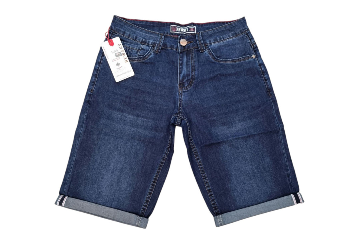 Фото Шорти джинсові чоловічі 750 NEW SKY JEANS from official site OSKAR™