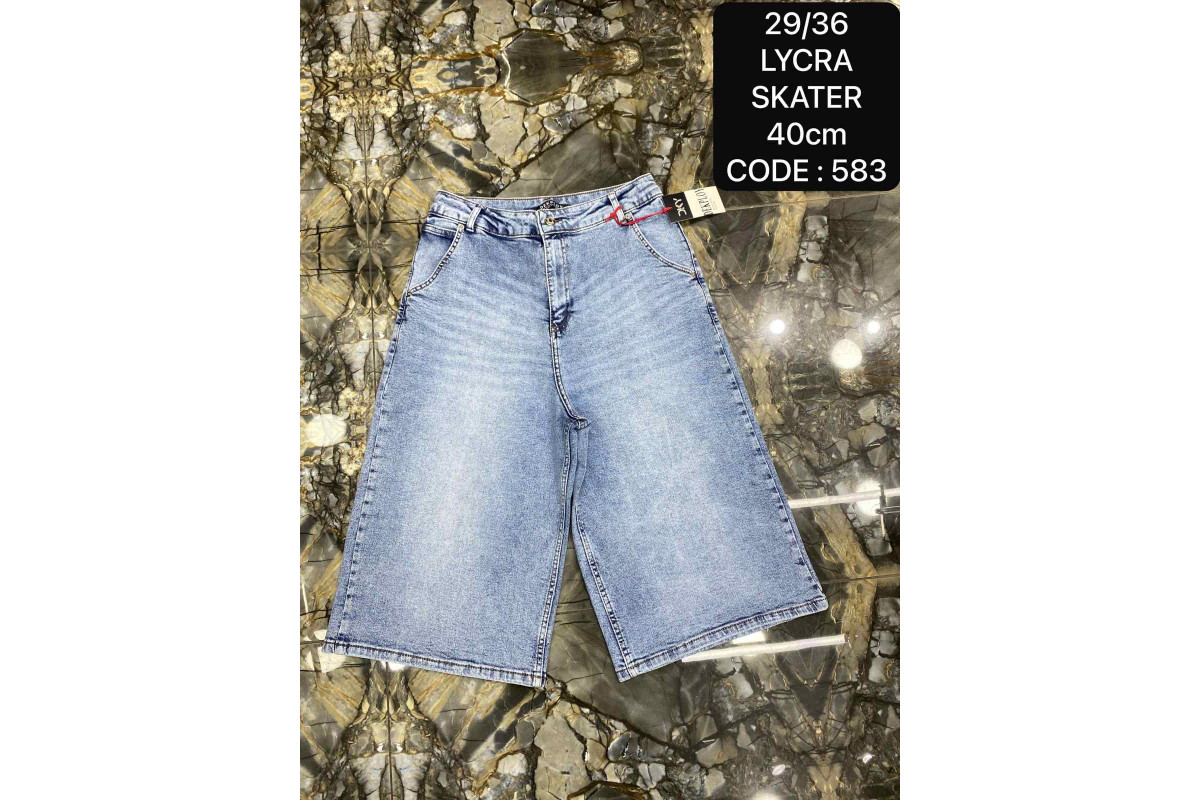 Фото Шорты женские DEKPLOY JEANS 583 SKATER from official site OSKAR™