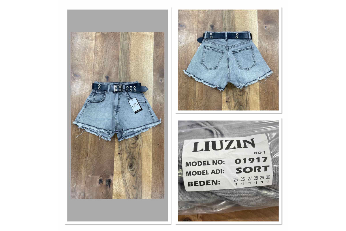 Фото Шорты женские LIUZIN JEANS 01917-1 from official site OSKAR™