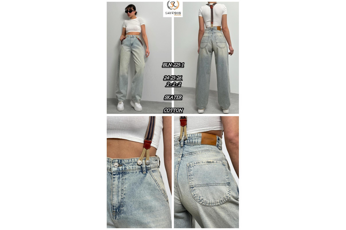 Фото Джинси жіночі SHEROCCO JEANS 225-1 SKATER from official site OSKAR™