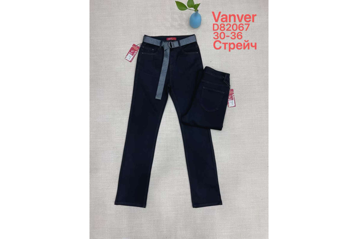 Фото Джинсы женские VANVER JEANS 82067 CLASSIC from official site OSKAR™