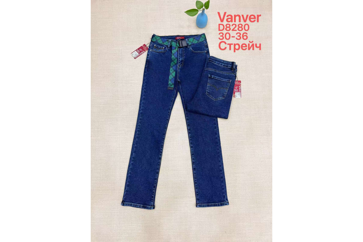 Фото Джинсы женские VANVER JEANS 8280 CLASSIC from official site OSKAR™